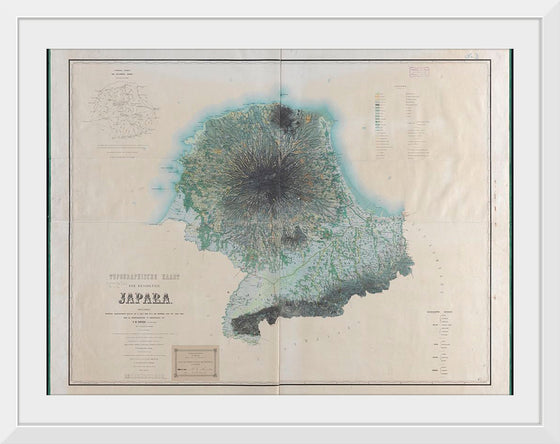 "Topographische Kaart der Residentie Japara"