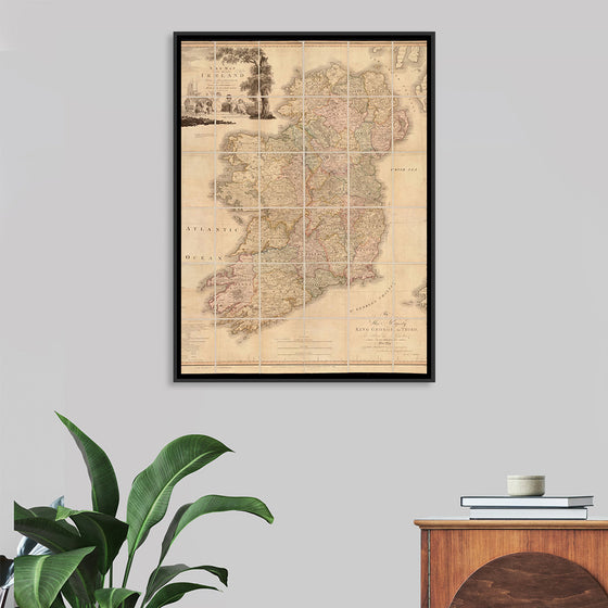 "A New Map of Ireland : Civil And Ecclesiastical"