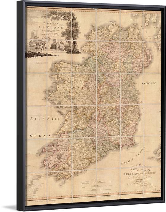 "A New Map of Ireland : Civil And Ecclesiastical"