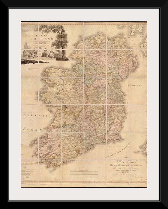 "A New Map of Ireland : Civil And Ecclesiastical"