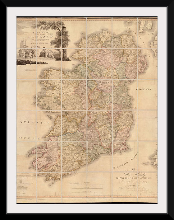 "A New Map of Ireland : Civil And Ecclesiastical"