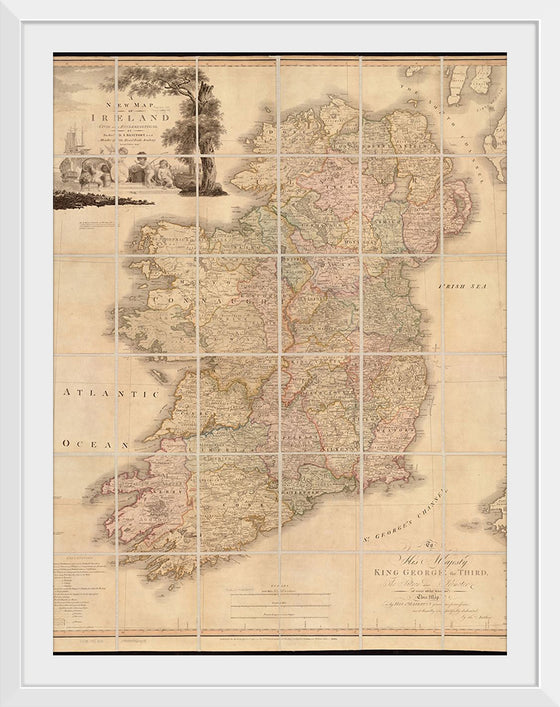 "A New Map of Ireland : Civil And Ecclesiastical"