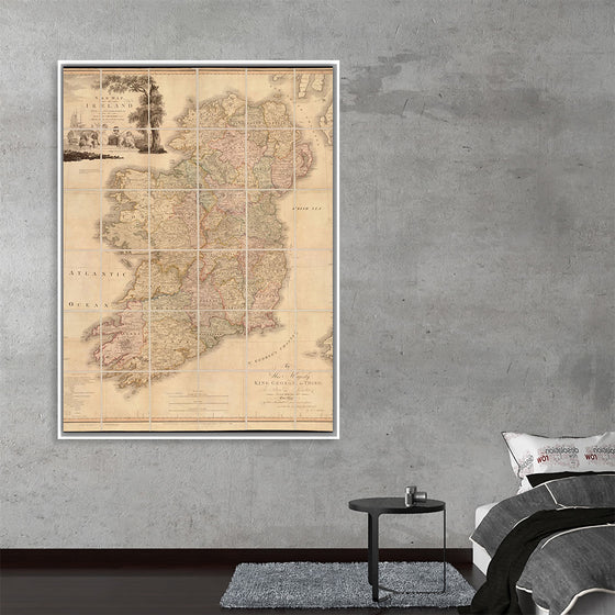 "A New Map of Ireland : Civil And Ecclesiastical"