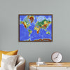 "Relief World Map"