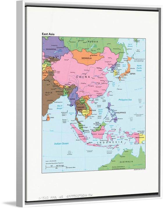 "Map of East Asia"