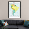 "Map of South America"