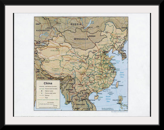 "Map of China"