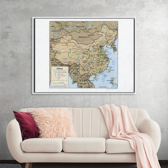 "Map of China"