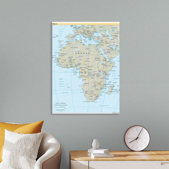 "Map of Africa"