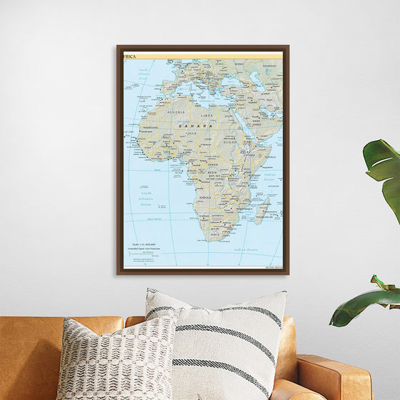 "Map of Africa"