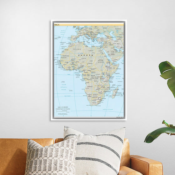 "Map of Africa"