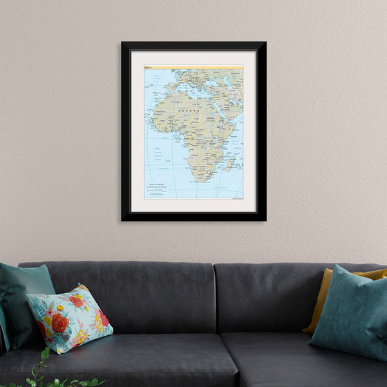 "Map of Africa"