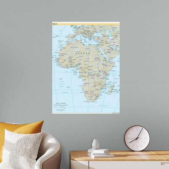 "Map of Africa"