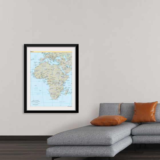 "Map of Africa"