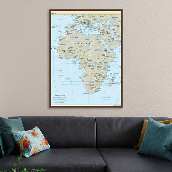 "Map of Africa"