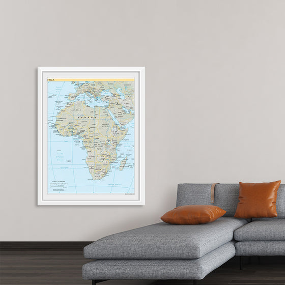 "Map of Africa"