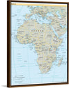 "Map of Africa"