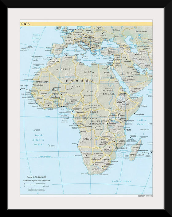 "Map of Africa"