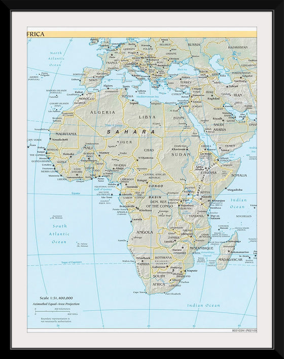 "Map of Africa"