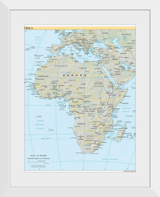 "Map of Africa"