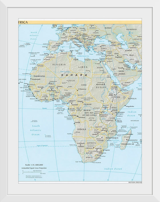 "Map of Africa"