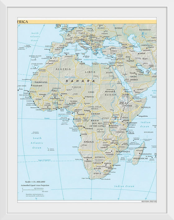 "Map of Africa"