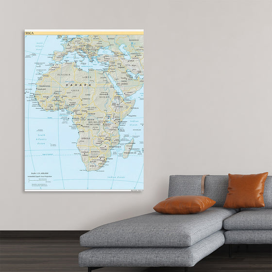 "Map of Africa"