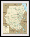 "Map of Sudan"