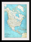 "Popular Map of North America", Rand McNally