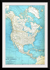 "Popular Map of North America", Rand McNally