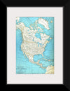 "Popular Map of North America", Rand McNally