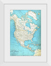 "Popular Map of North America", Rand McNally