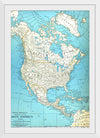 "Popular Map of North America", Rand McNally