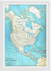 "Popular Map of North America", Rand McNally