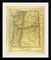 "Map of Oregon and Washington", Dodd, Mead and Company