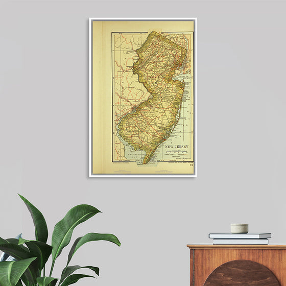 "Map of New Jersey", Dodd, Mead and Company