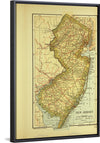 "Map of New Jersey", Dodd, Mead and Company