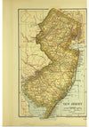 "Map of New Jersey", Dodd, Mead and Company