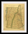 "Map of New Hampshire and Vermont", Dodd, Mead and Company