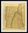 "Map of New Hampshire and Vermont", Dodd, Mead and Company