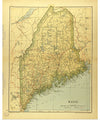 "Map of Maine", Dodd, Mead and Company