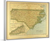 "Map of North Carolina", Dodd, Mead and Company