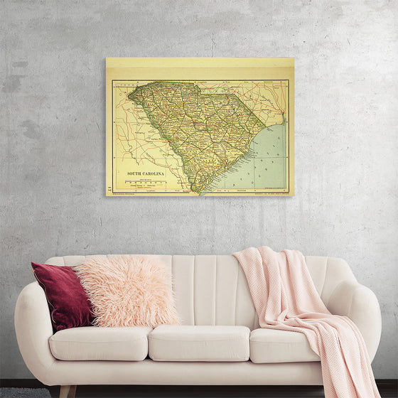 "Map of South Carolina", Dodd, Mead and Company