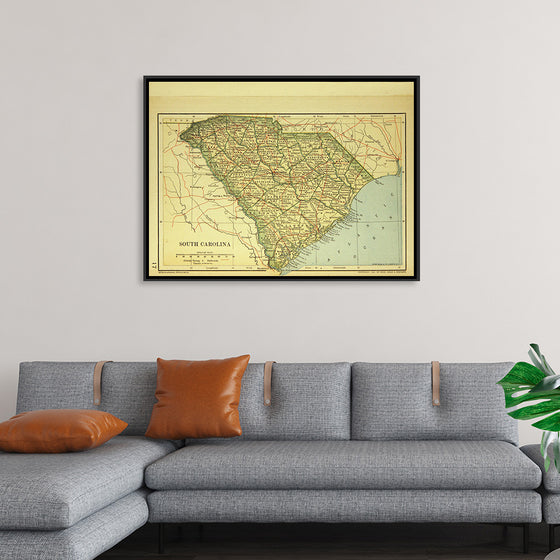 "Map of South Carolina", Dodd, Mead and Company