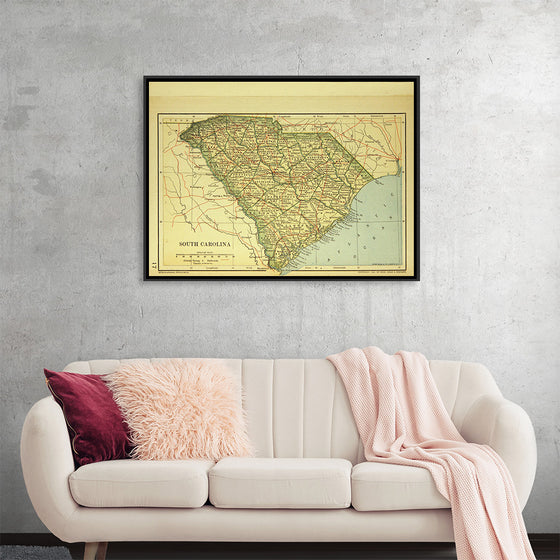 "Map of South Carolina", Dodd, Mead and Company