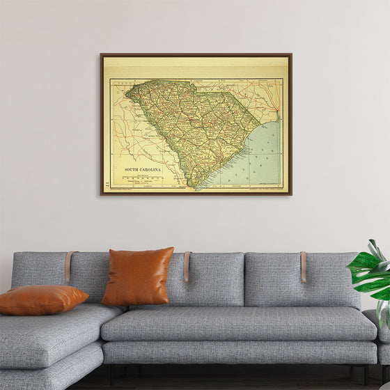 "Map of South Carolina", Dodd, Mead and Company