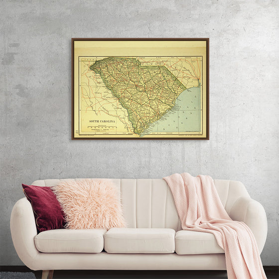 "Map of South Carolina", Dodd, Mead and Company