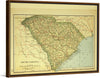 "Map of South Carolina", Dodd, Mead and Company