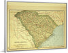 "Map of South Carolina", Dodd, Mead and Company