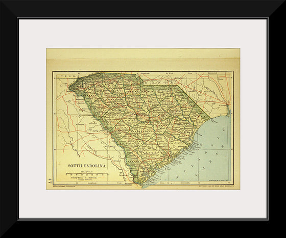 "Map of South Carolina", Dodd, Mead and Company